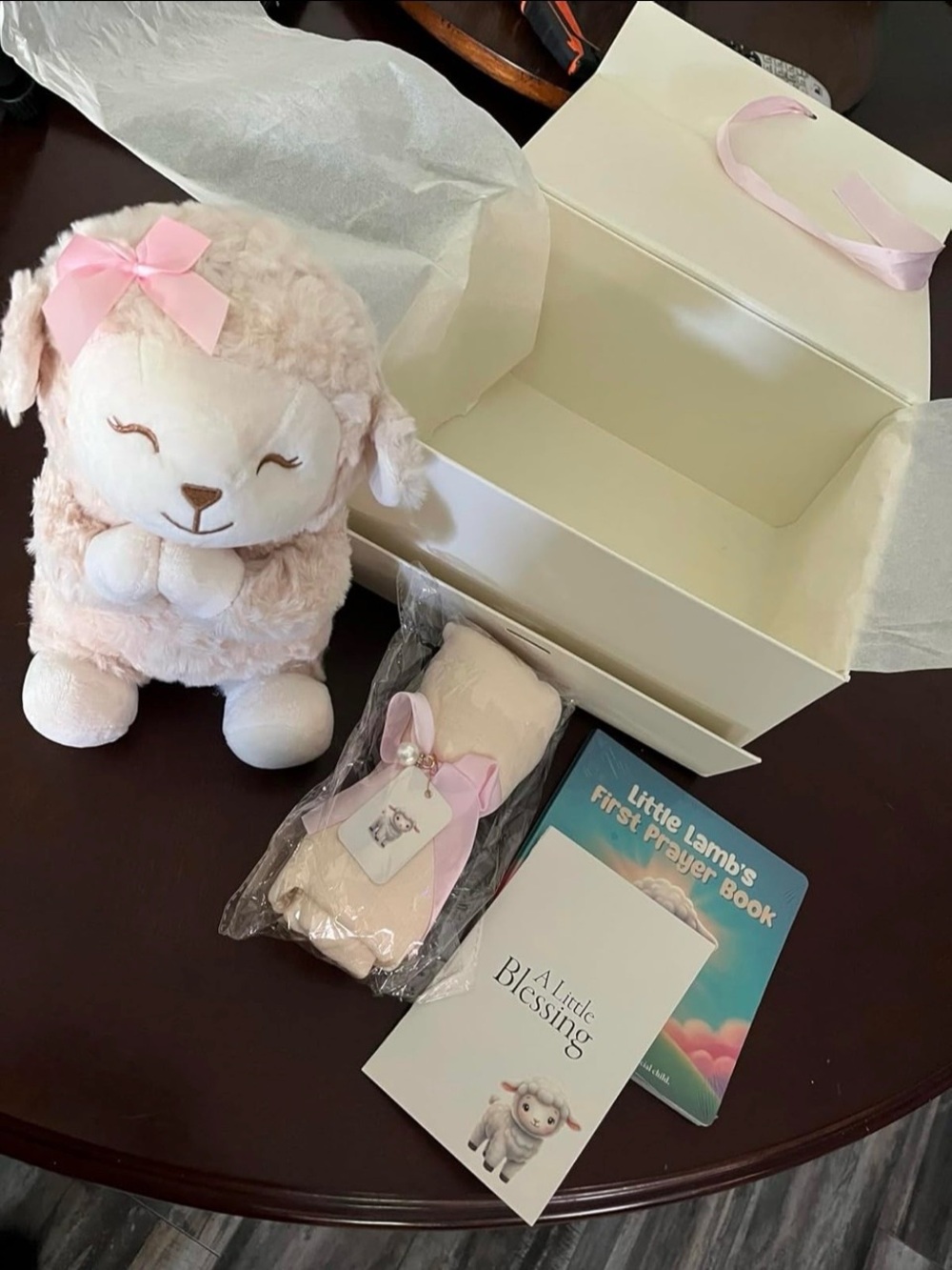 Baptism Gift Set with (Pink)
